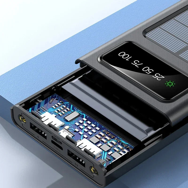 SolarCharge Pro™ 20000mAh – Outdoor Fast-Charging Power Bank