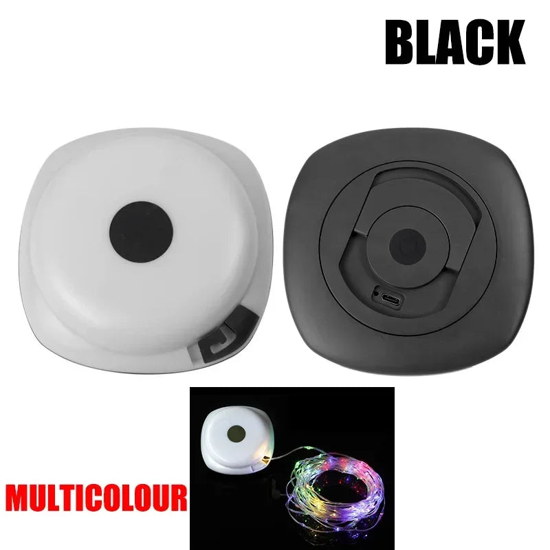 Multifunctional 4 in 1 Design Camping Light String USB Rechargeable Outdoor Tent Decor Light XTE LED Flashlight with Magnet Hook